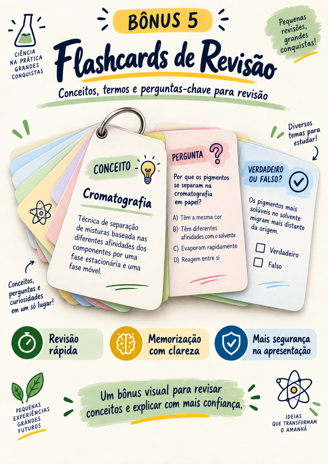 FLASHCARDS DE REVISÃO